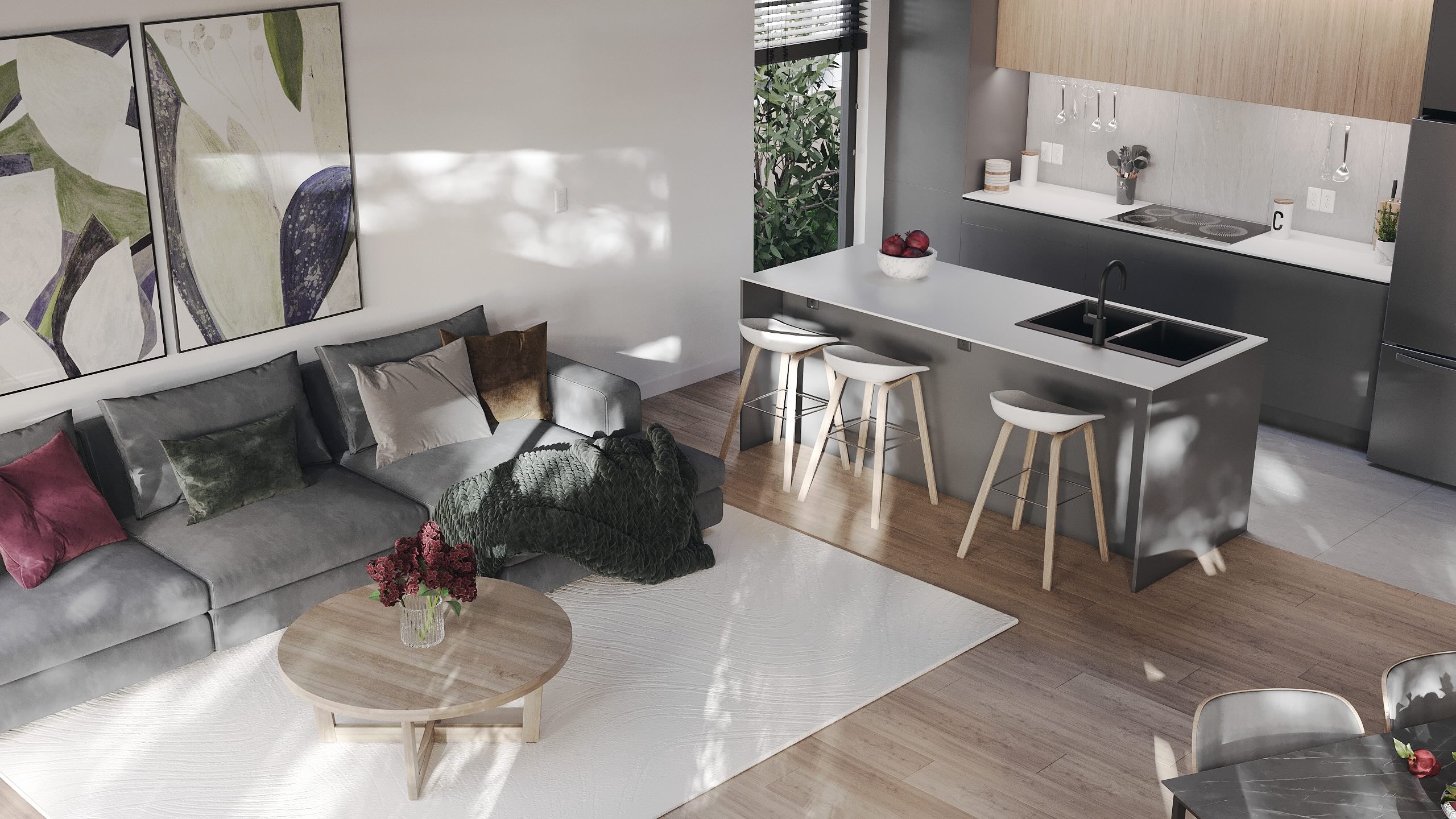Prism living area